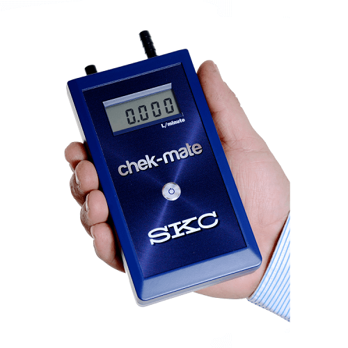 375-0550 chek-mate flowmeter 500-5000 ml/min, for calibrating the Inhalable IOM Sampling Head, used in conjunction with a sample pump