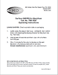 769-1020 Surface SWYPES for Beryllium Instructions