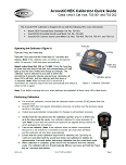 AcoustiCHEK Acoustic Calibrators for easy calibration of NoiseCHEK Dosemeters and SoundCHEK Sound Level Meters