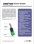 UMEx 100 Passive Sampler Specification Sheet