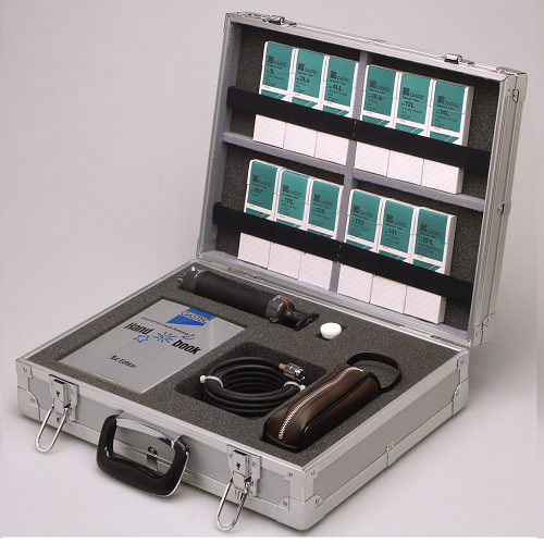 810-TG1 Gastec Toxic Gas Detection Kit for determining presence of contaminants, e.g. after a fire. The process requires no training, only following a simple flowchart.