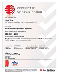 SKC Ltd ISO Certificate