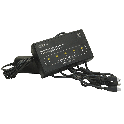 223-109A Five Station Charger 100-240 V with multiplug for UK, Europe, USA, Australia, New Zealand for AirChek 3000