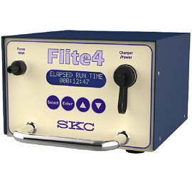 The versatile and programmable high flow Flite4 Sample Pump from SKC