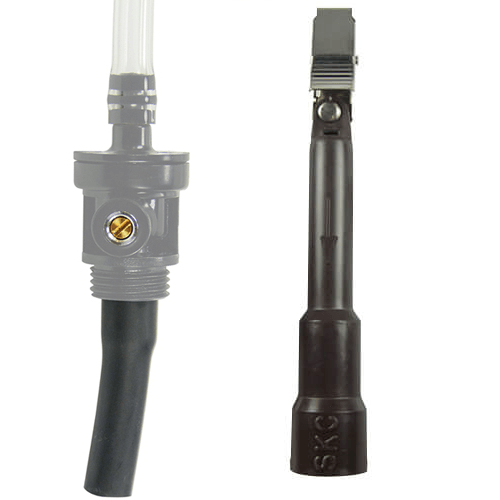 210-500 Low Flow (5 to 500 ml/min) Kit includes All-in-One Adjustable tube holder and Type A protective tube cover