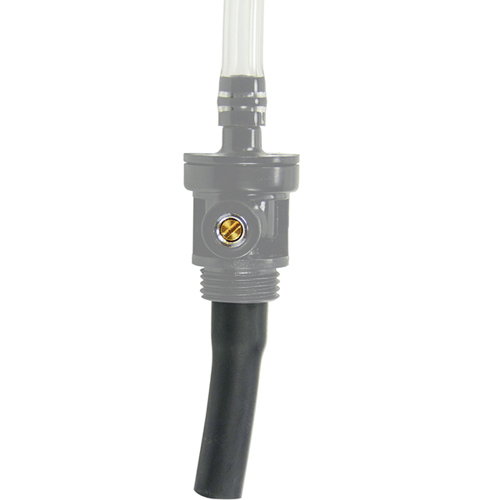224-27 All-In-One low flow single tube holder. Combines an adjustable low flow tube holder and Constant Pressure Controller (CPC) in one unit.