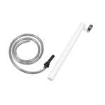 Type D Non-Adjustable Low Flow Tube Holder & Cover for Tubes 10 mm OD x 220 mm length and shorter tubes