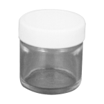 Jars for Solvent Extraction, 37 mm with PTFE-lined cap. Suitable for for transporting and solvent extraction of filter samples in the field or laboratory.