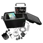 The QuickTake 30 BioStage Pump Kit includes a charger, rotamerter BioStage Impactor with mounting bracket in a carry case