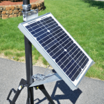 Solar Power Panel, provides continuous power where AC mains is not available or accessible