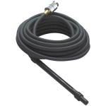 Synthetic Rubber Extension Hose, for remote sampling downwards in tanks or manholes, length 5 m