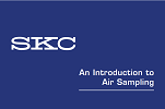 This is an introduction to Air Sampling brochure by SKC Ltd, useful for beginners.